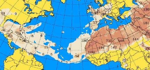 Polvo del Sahara se mantienen en varios departamentos del país