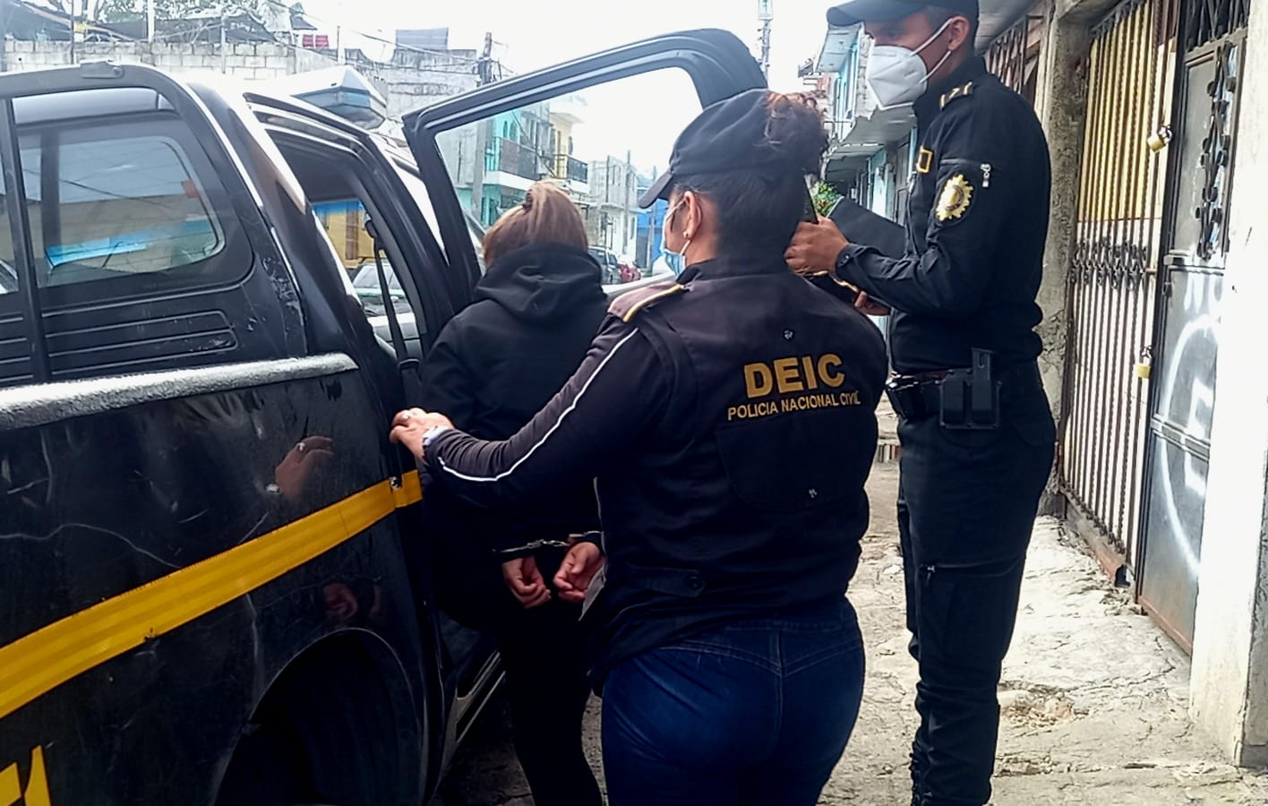 PNC reporta la captura de presuntos extorsionistas