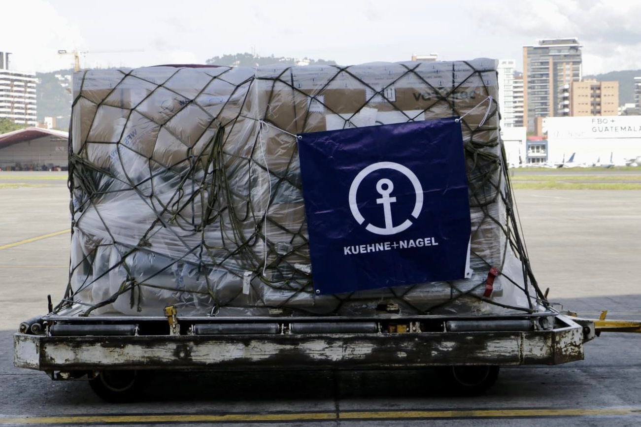 Guatemala recibe donación de 705 mil dosis contra el COVID-19