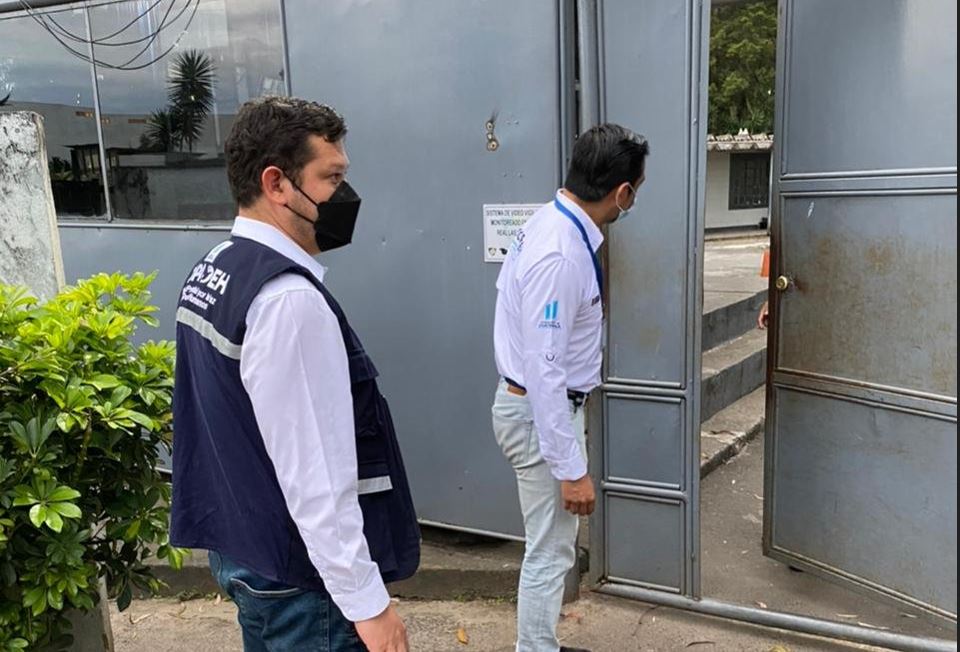 Copadeh brindó acompañamiento a José Rubén Zamora en centro de detención Mariscal Zavala