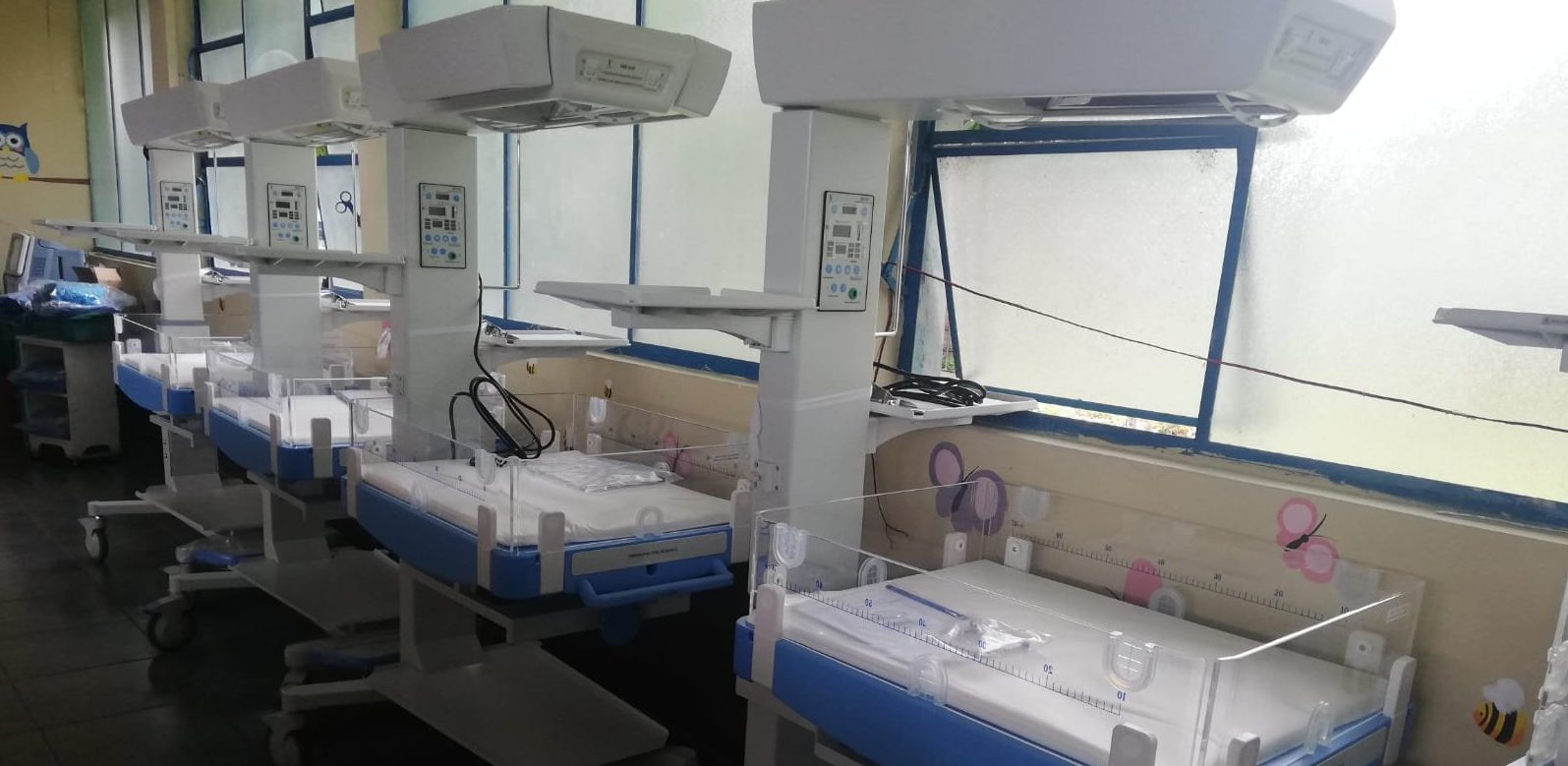 Hospital Nacional de Amatitlán recibe nuevo equipo para atender a recién nacidos