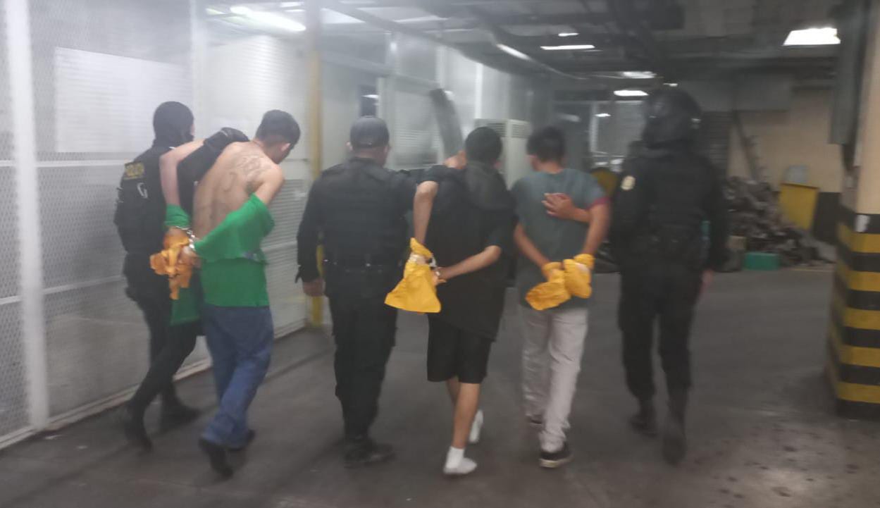 Presuntos pandilleros son capturados señalados de sicariato