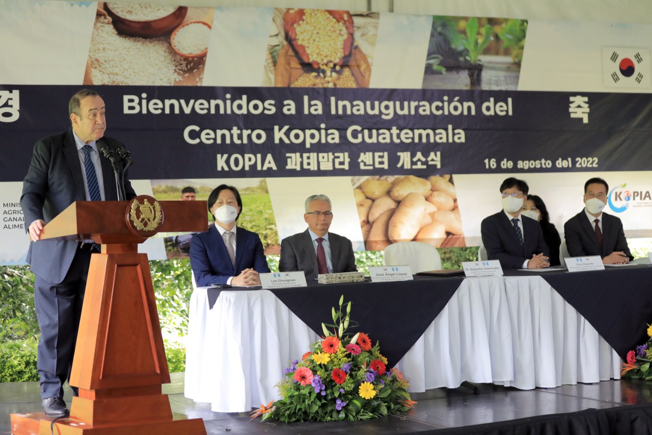 Guatemala cuenta con Centro de Cooperación Agrícola