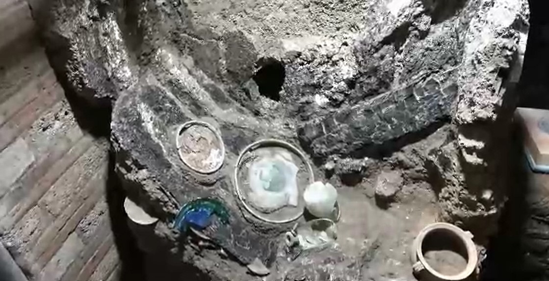 Descubren apartamentos de la “clase media” en Pompeya