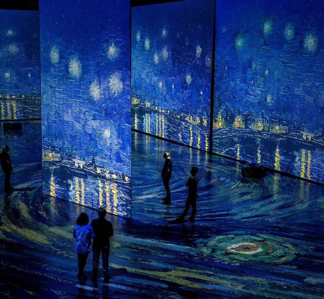 Lienzos de Van Gogh cobrarán vida en exposición inmersiva en Ecuador