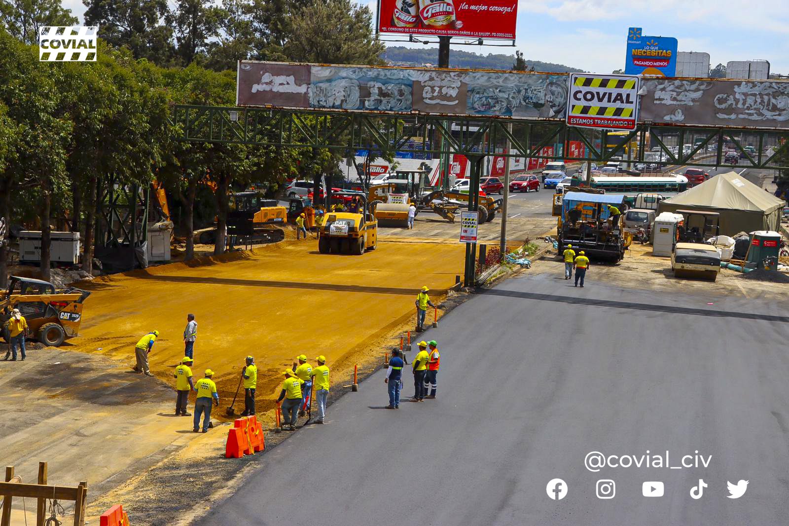 Villa Nueva: Así avanzan los trabajos para habilitar el kilómetro 15