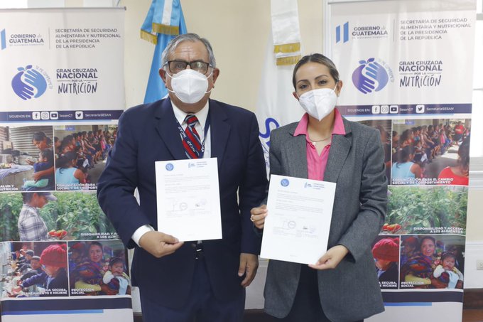 Firman convenio para promover innovación científica sobre seguridad alimentaria y nutricional