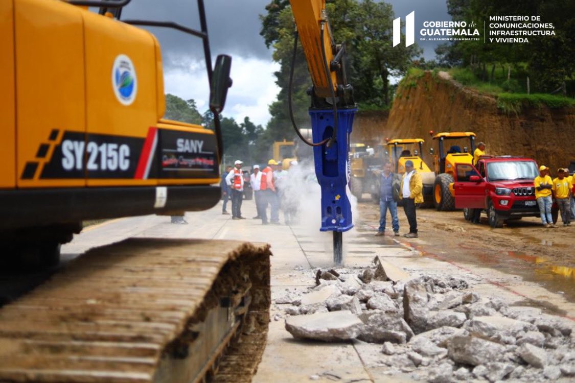 Se inicia rehabilitación de tramo Patzicía-Los Encuentros