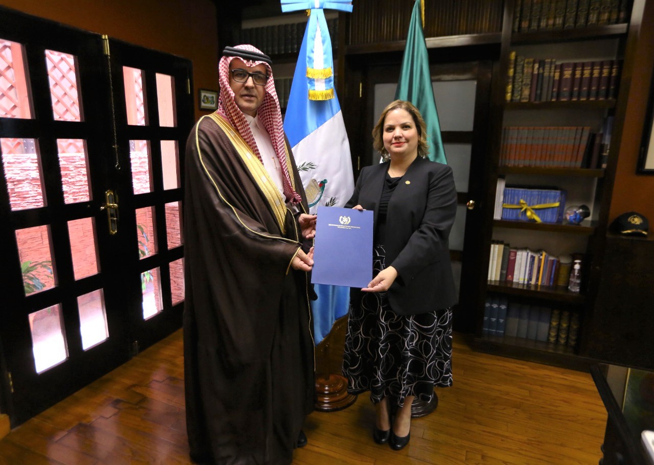 La vicecanciller del Minex se reunió con el embajador de Arabia Saudita en México. /Foto: Minex