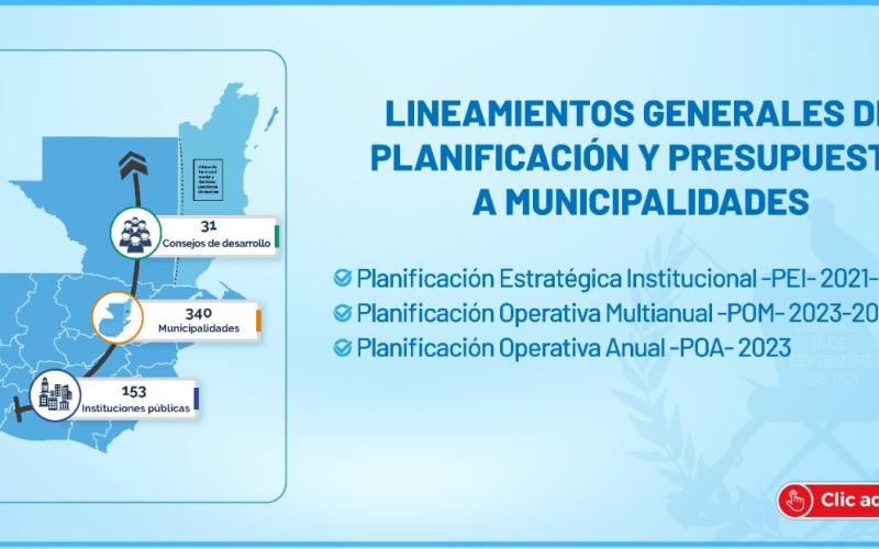 Segeplan traslada lineamientos para planificación de presupuesto 2023