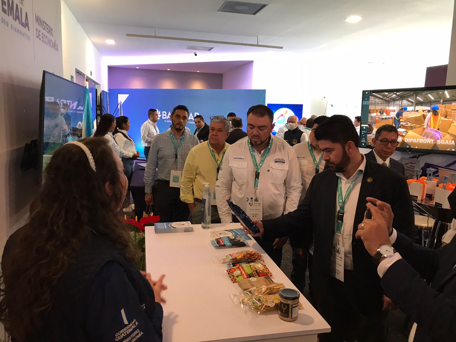 Promocionan productos con Sello Blanco en Congreso Marítimo Portuario del Pacífico