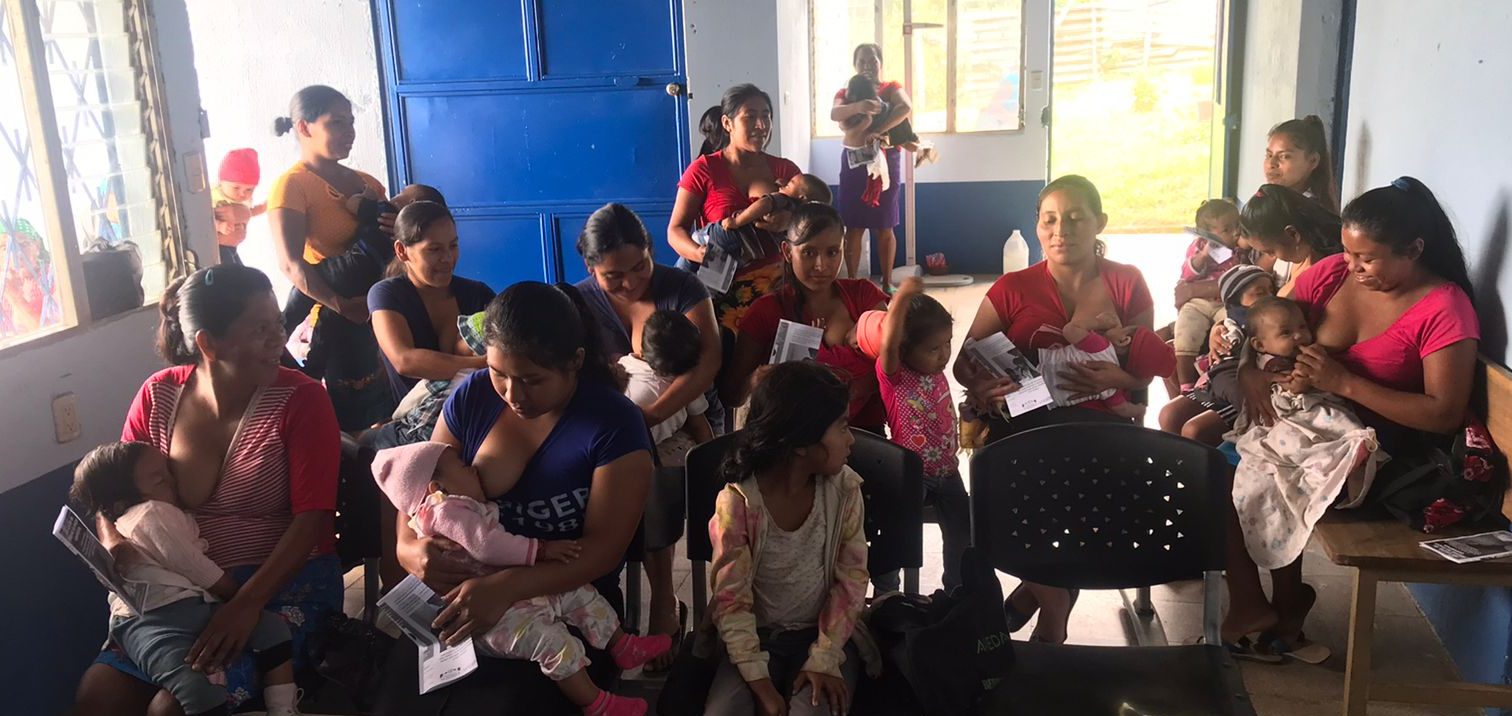 Salud concientiza sobre importancia de la lactancia materna en Zacapa