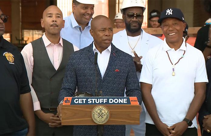 Alcalde de Nueva York presenta futuro museo del hiphop