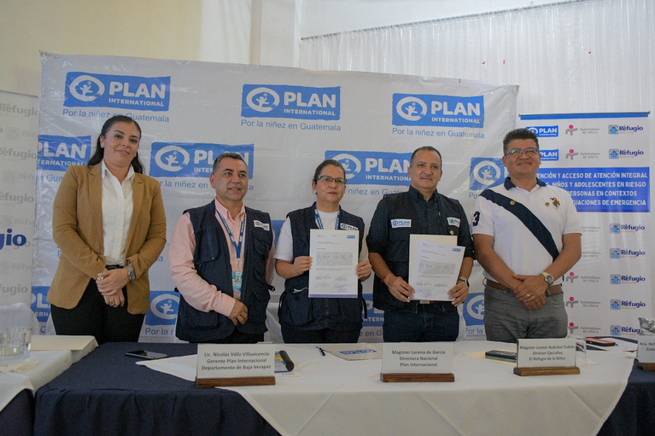 Lanzan proyecto de prevención de trata de personas en Baja Verapaz