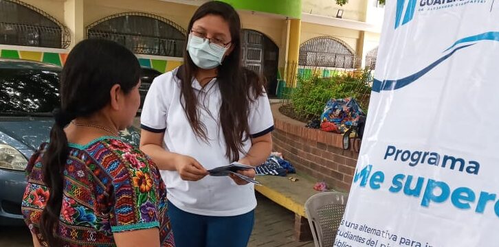 Socializan programa Me Supero en departamento de Guatemala