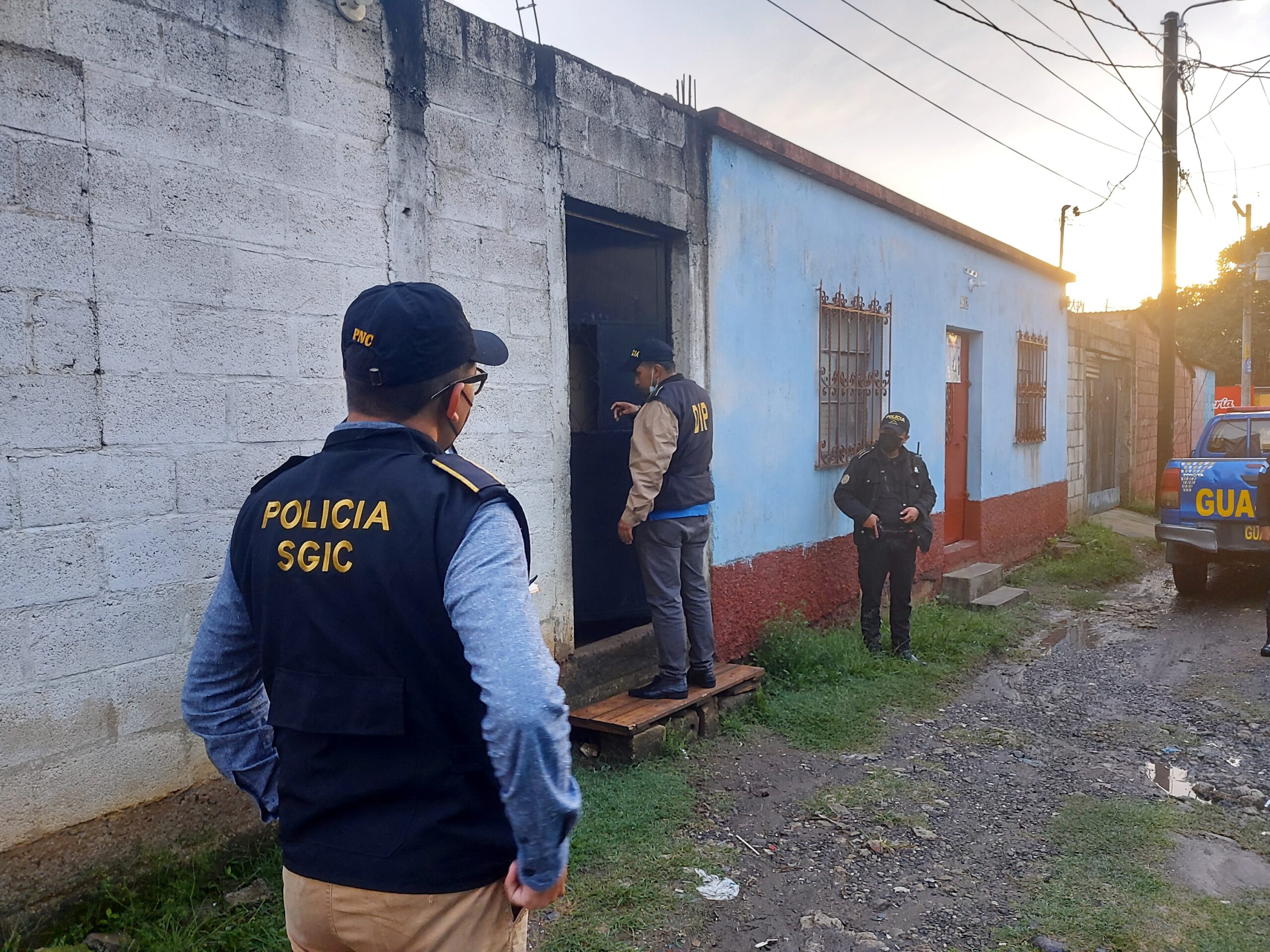 Ejecutan allanamientos contra el crimen organizado y tráfico de ilícitos