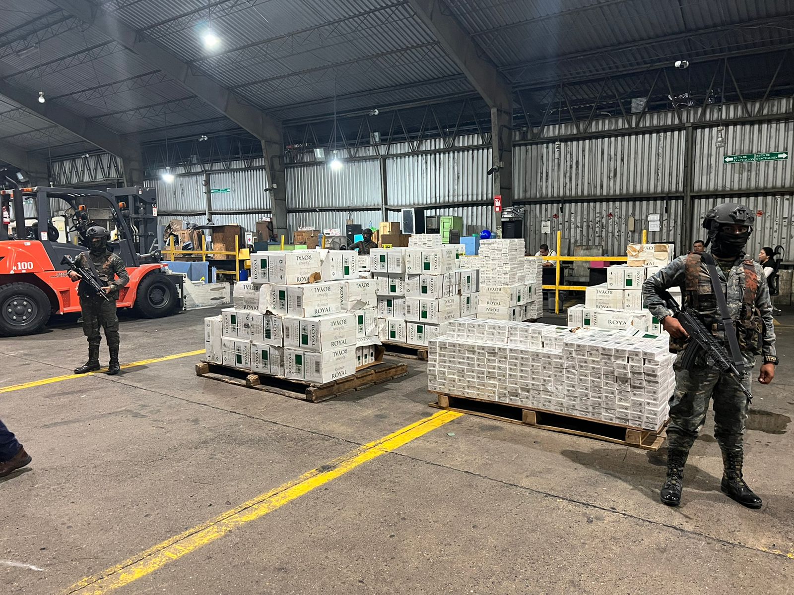 Más de un millón de cigarrillos de contrabando incautados en Petén