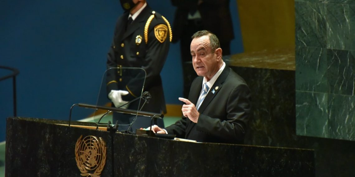 Confirman participación del presidente Giammattei en Asamblea General de la ONU