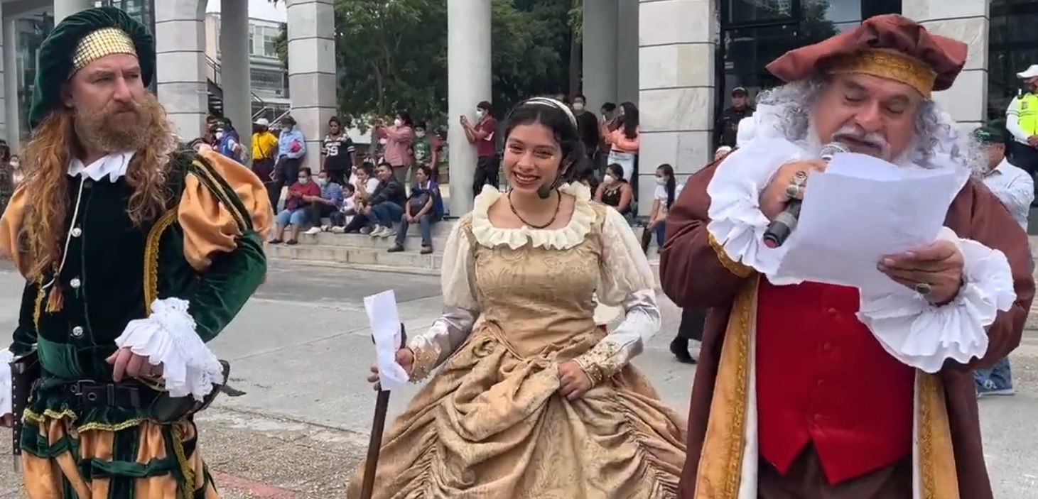 Proclaman Pregón de Independencia en Centro Histórico