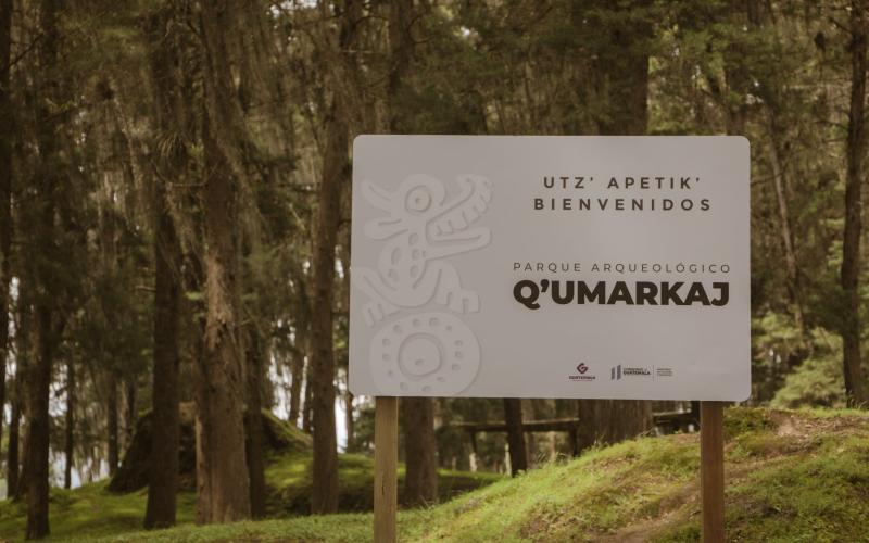 Concluyen trabajos de mejoramiento en el sitio arqueológico Q’umarkaj