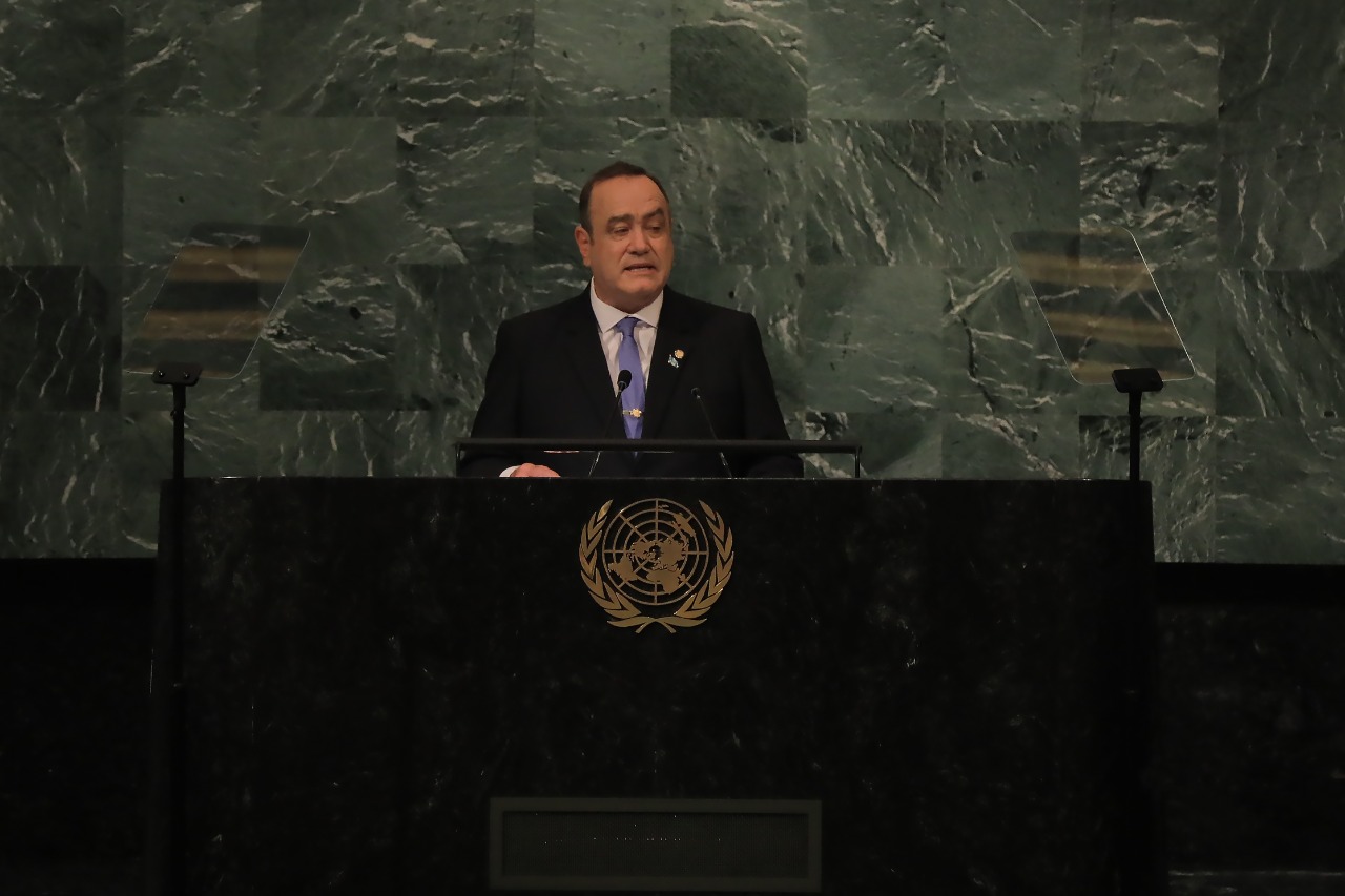 Presidente Alejandro Giammattei: “La paz es posible”