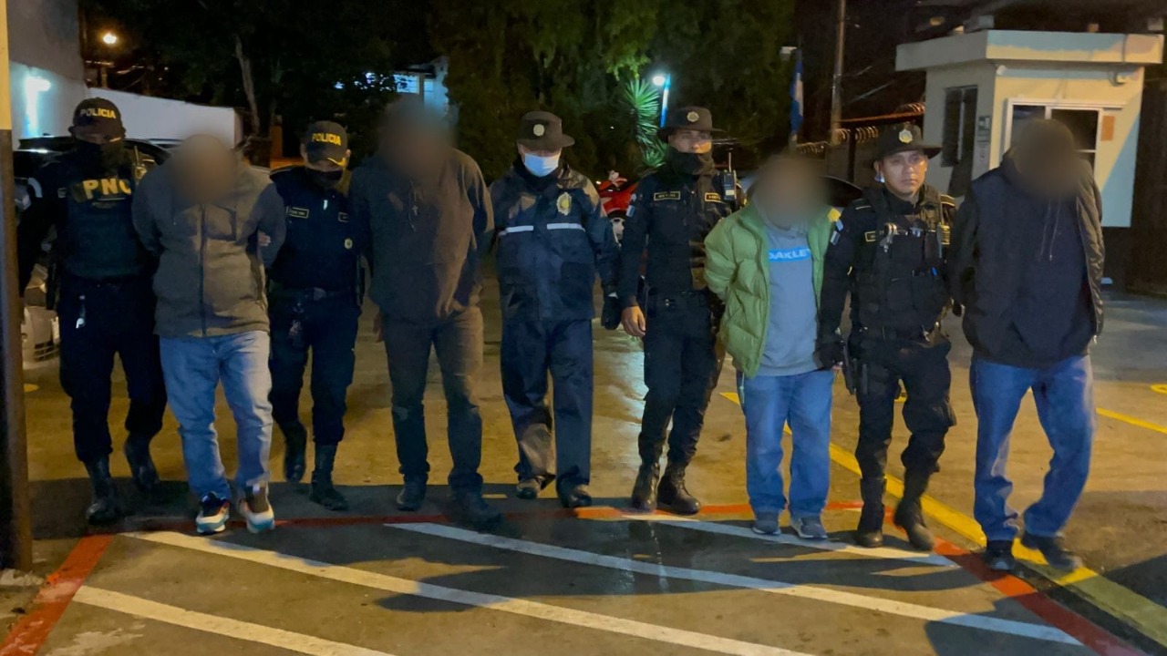 PNC intercepta estructura dedicada al narcomenudeo e incauta armamento