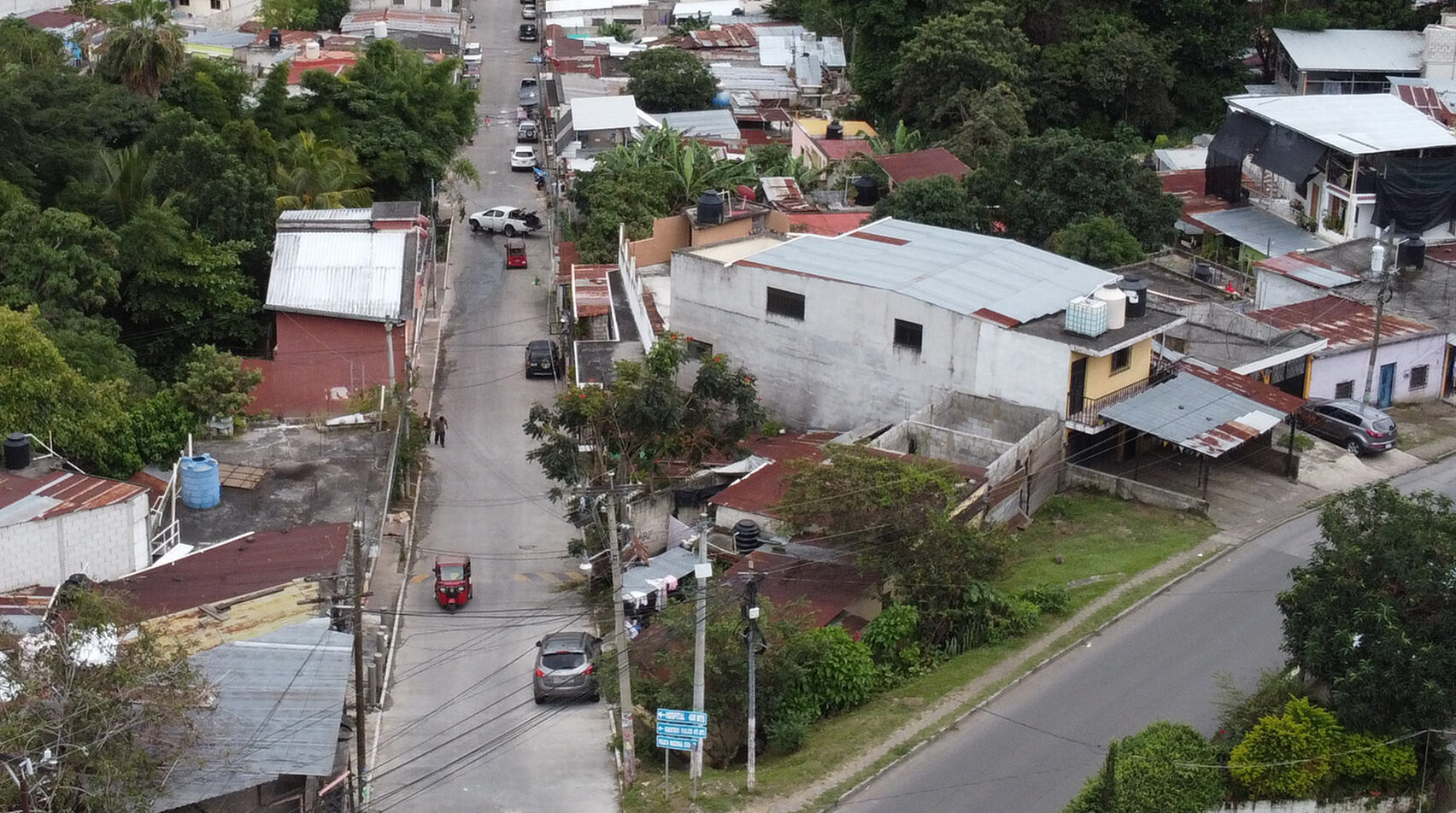 Pavimentación de tramo en Cuilapa facilita acceso a diversos servicios