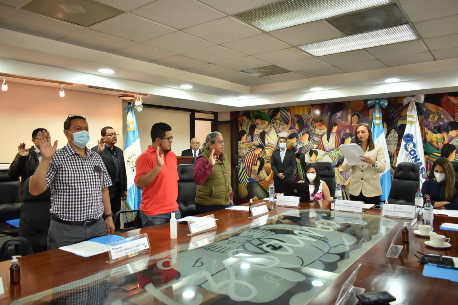 Asume junta directiva de Consejo Nacional de Salud y Seguridad Ocupacional