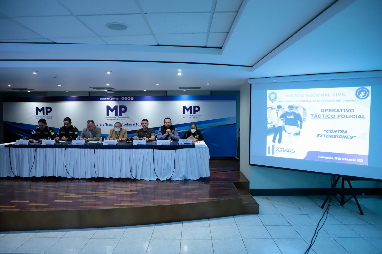 Detallan resultados de operativos contra extorsiones y narcotráfico