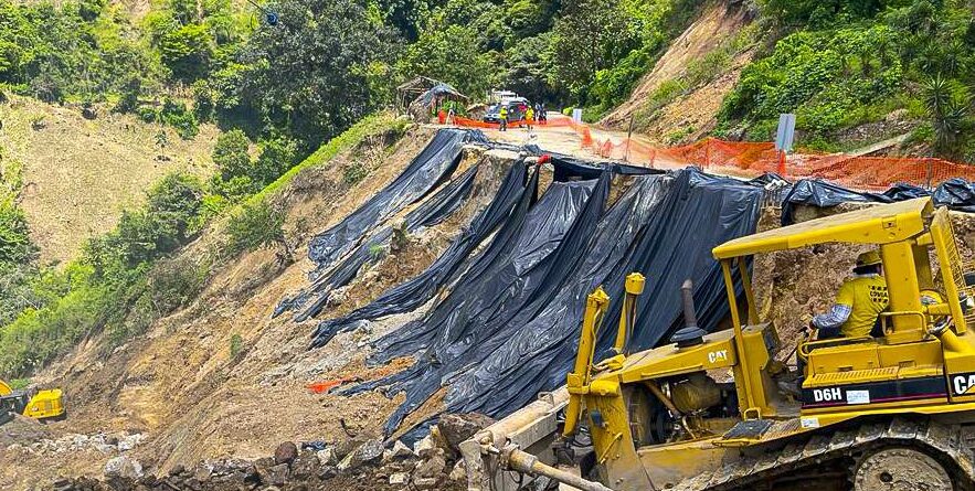 Covial continúa con trabajos en ruta entre Sansare y Jalapa