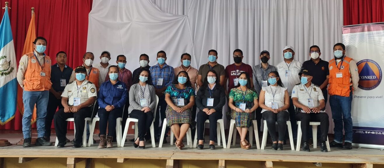 Comred refuerza prevención de emergencias en San Bartolomé Jocotenango