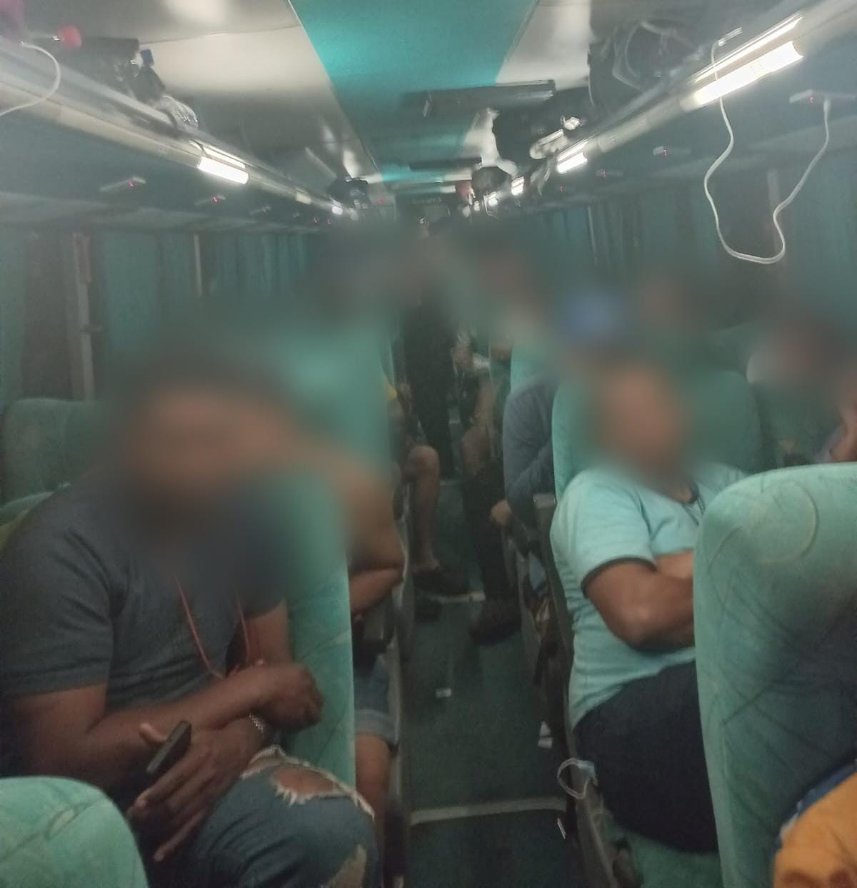 Operativo de seguridad detiene movilización irregular de migrantes