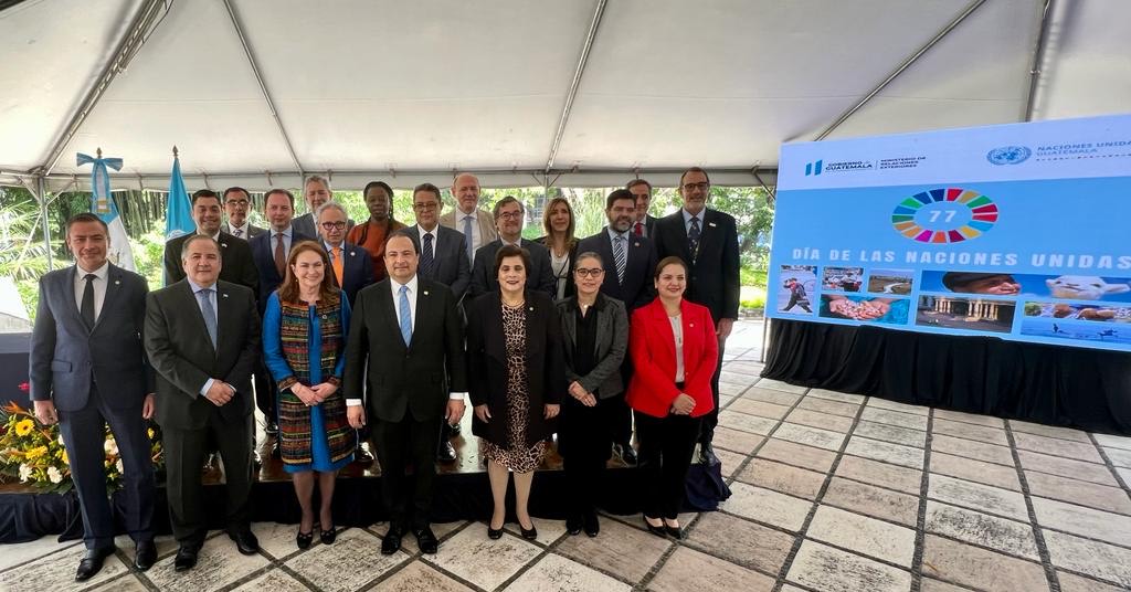 Envían mensaje por los 77 años de la Organización de las Naciones Unidas