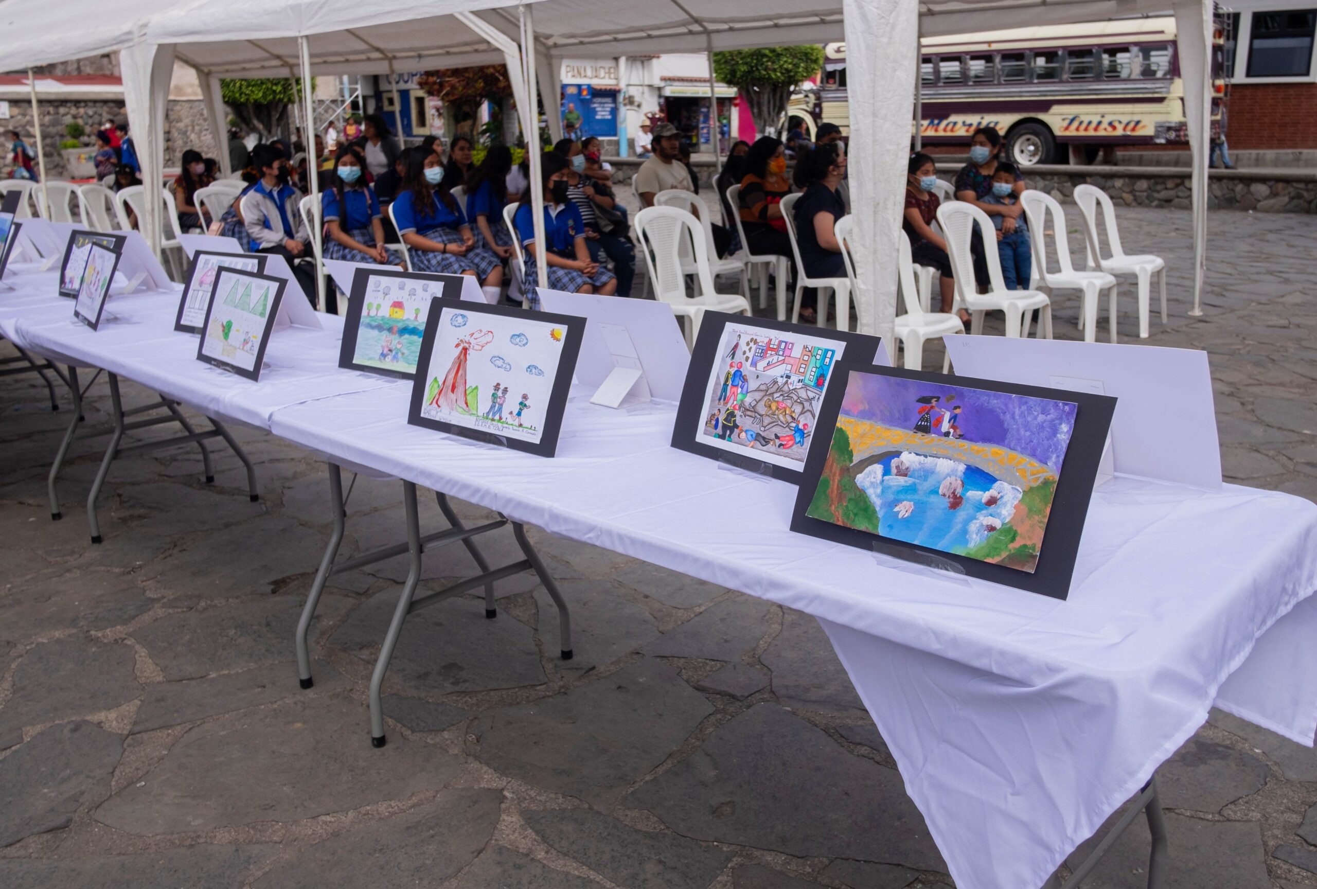 A través del arte niños destacan importancia de la prevención de desastres
