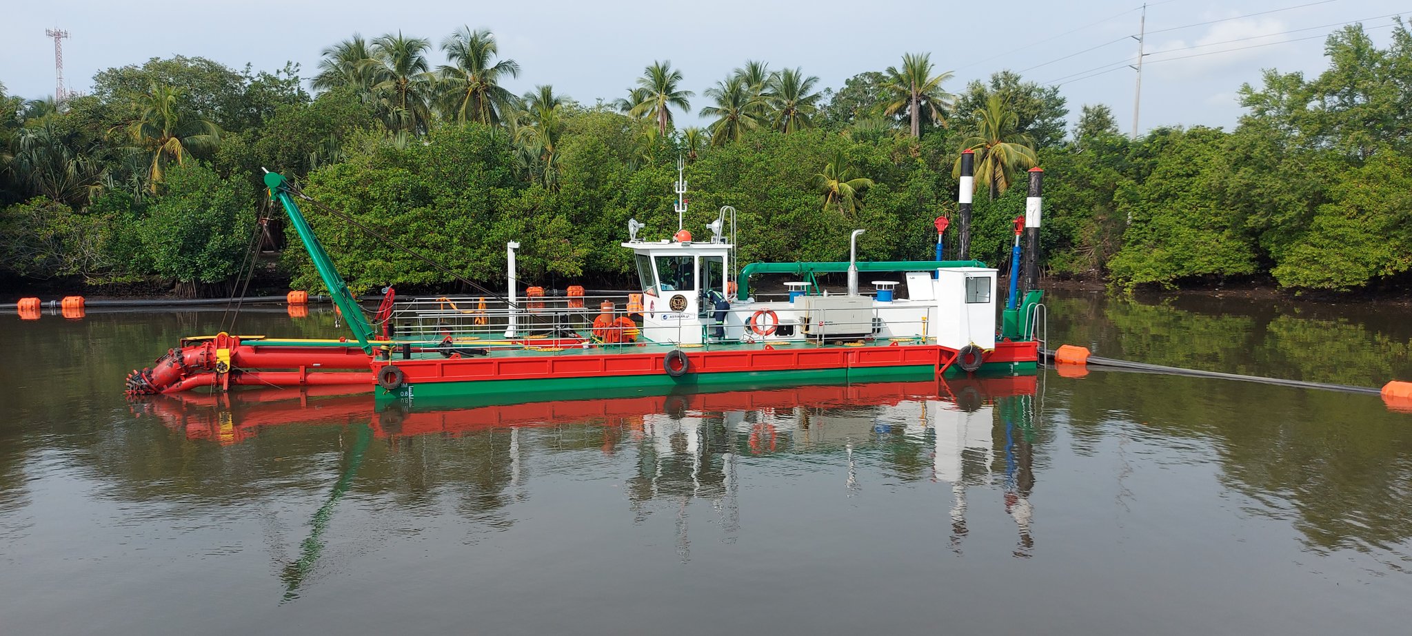 Comienzan dragado de canal de Chiquimulilla
