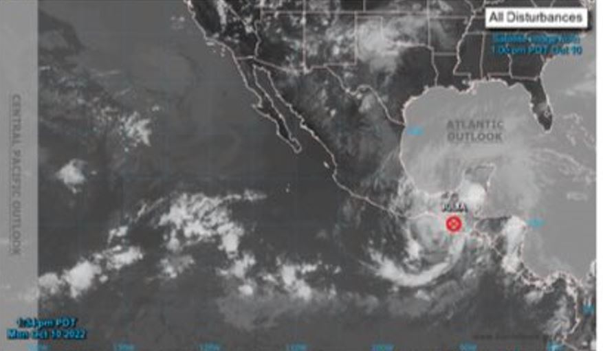 Insivumeh informa que ciclón tropical Julia se degrada a “remanente”