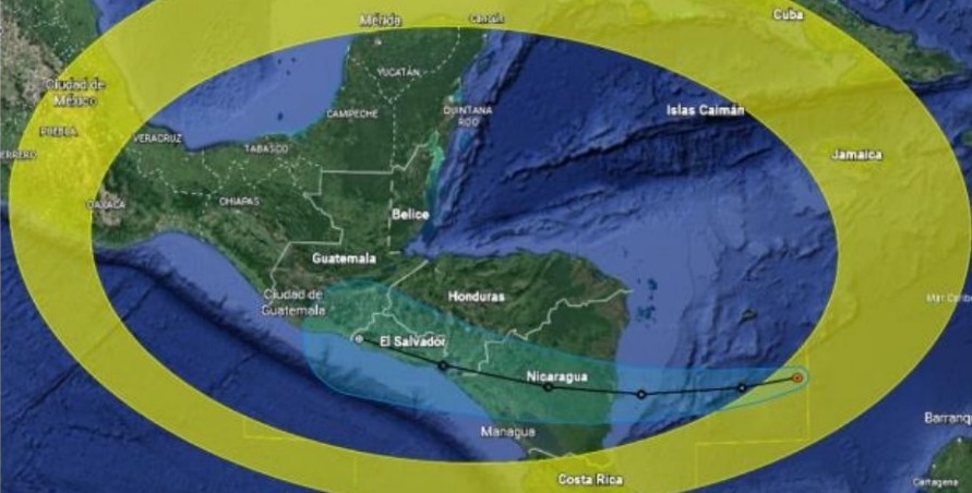 Insivumeh informa sobre efectos de fenómeno tropical en Guatemala