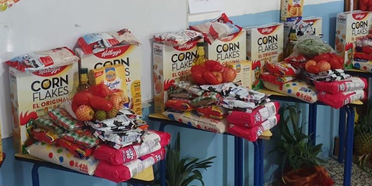 SOSEP contribuye a seguridad alimentaria de niños marquenses
