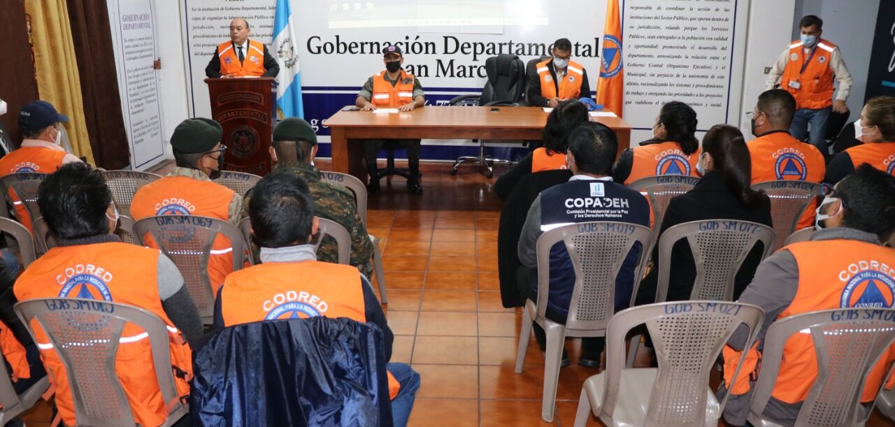 Autoridades de San Marcos monitorean efectos de remanente de fenómeno tropical