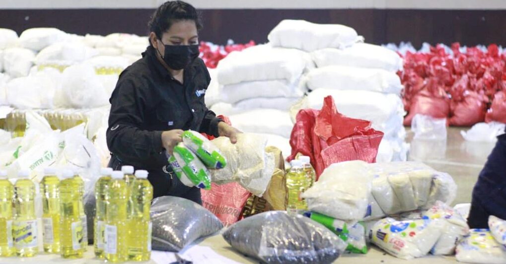 Continúa embalaje y traslado de raciones alimentarias a comunidades de Huehuetenango