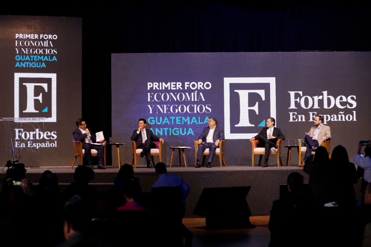 Foro Forbes: Resaltan estabilidad económica de Guatemala para inversión extranjera