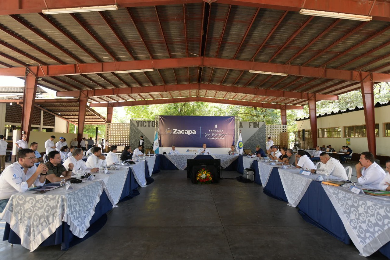 Gobernante llega a Zacapa como parte de la tercera gira presidencial 2022
