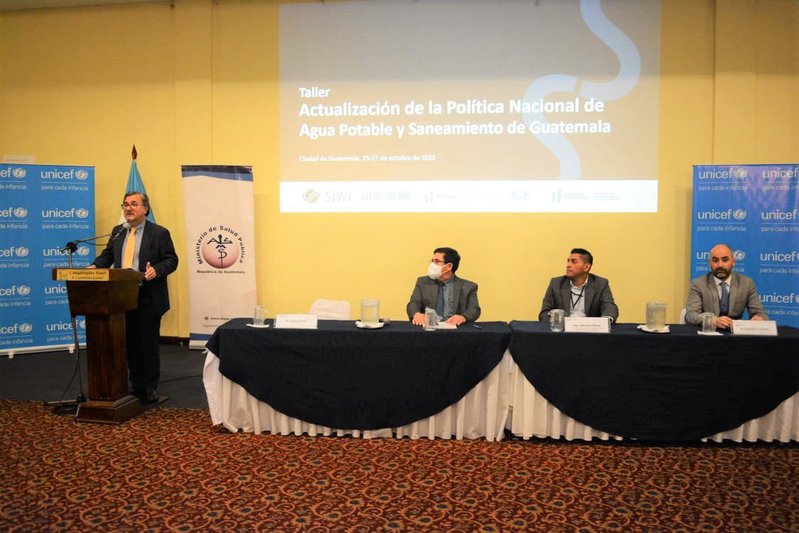 Dan continuidad a la actualización de la Política de Agua Potable y Saneamiento