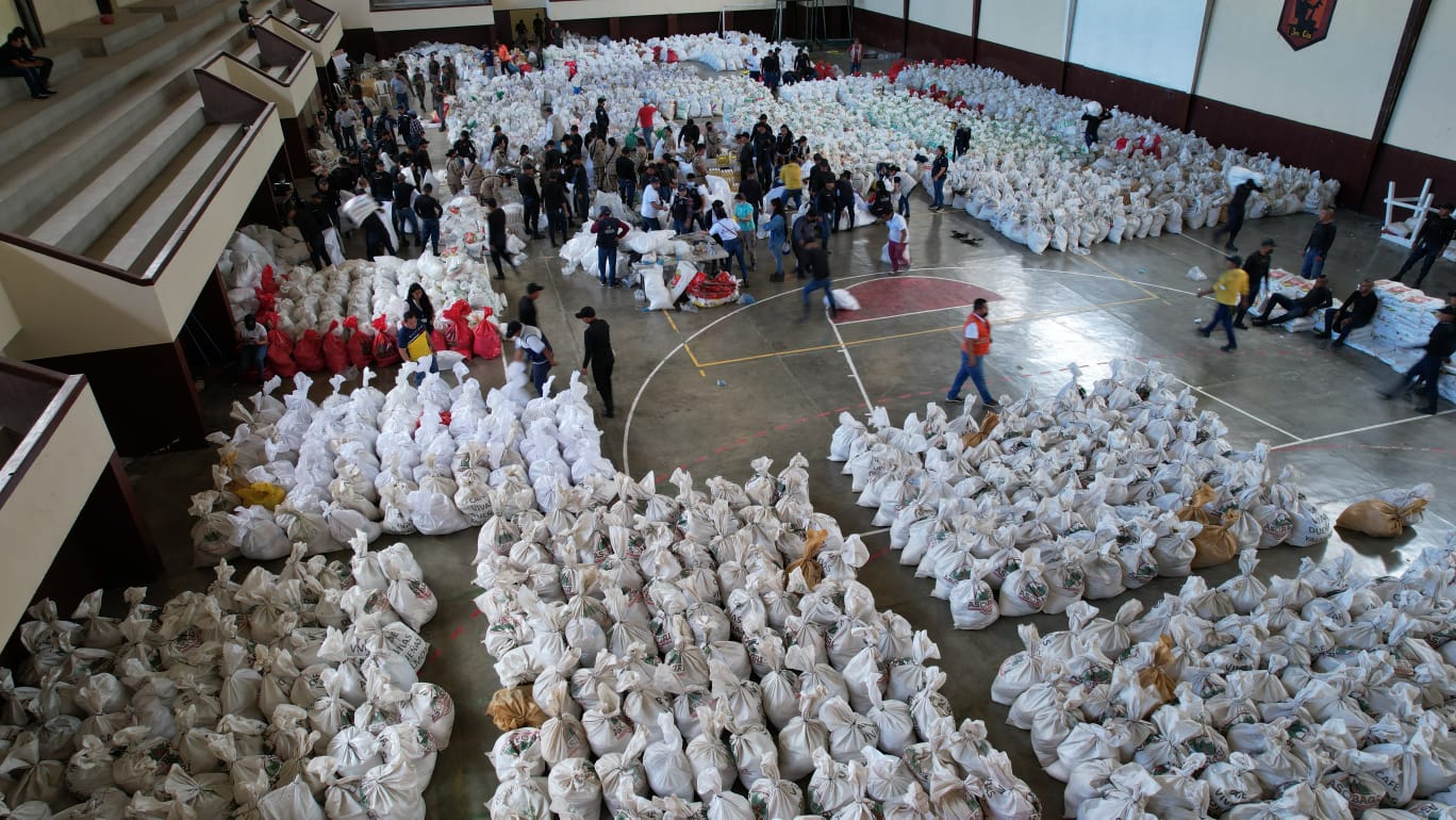 COE de Huehuetenango continúa con entrega de alimentos a municipios afectados por lluvias