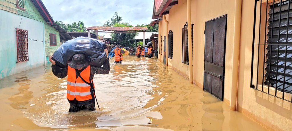 Actualizan incidentes registrados por fenómeno tropical Julia