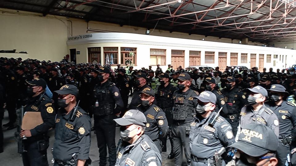 Ejecutan plan operativo de control y seguridad en todo el país