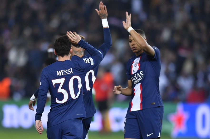 Messi, Neymar y Mbappé deslumbran en la Liga de Campeones