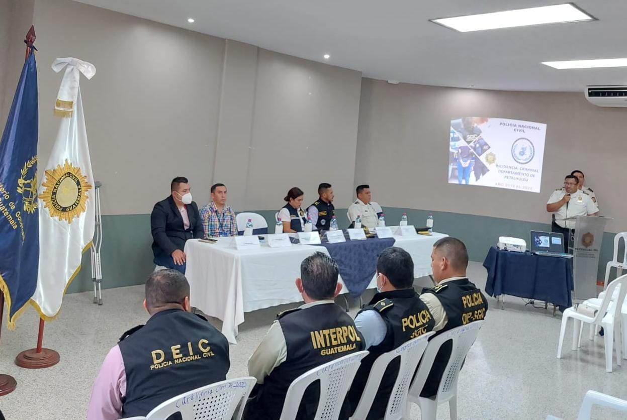 Sede contra extorsiones se encuentra dentro de la comisaría 34 de Retalhuleu. /Foto: PNC