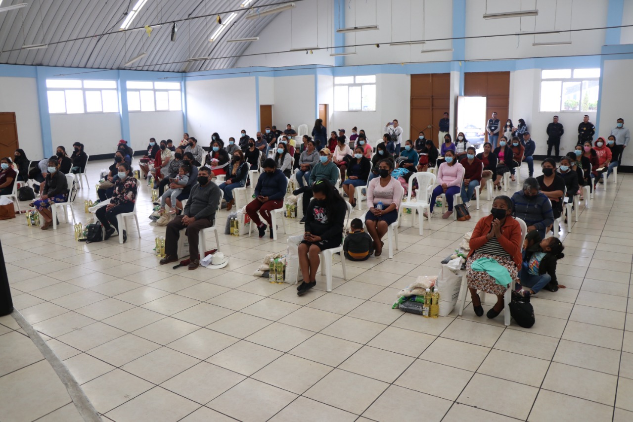 San Marcos: Continúa asistencia alimentaria para afectados por las lluvias