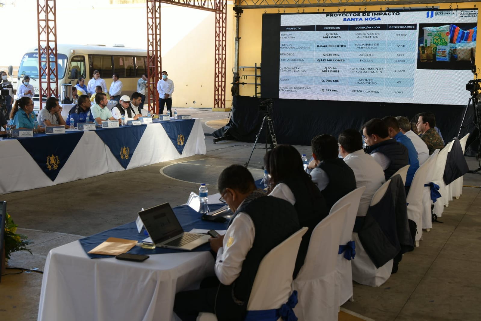 Gobierno invierte más de 5 mil millones de quetzales en Santa Rosa